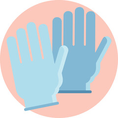 Obraz premium Symbolizes proper food safety practices by wearing gloves to protect both the food and the handler.