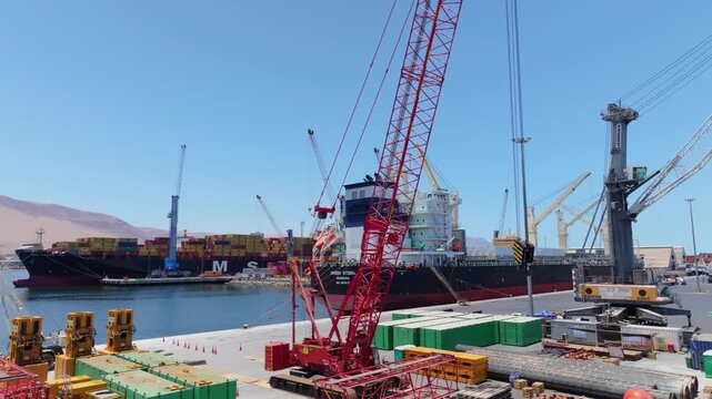 Port of Iquique, Tarapaca, Chile