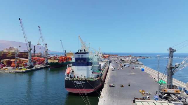 Port of Iquique, Tarapaca, Chile