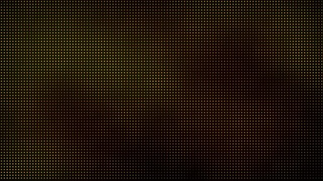 Animated high technology random dots on dark background