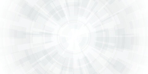 Fototapeta premium technology background abstract circle wave futuristic illustration cyber digital banner design