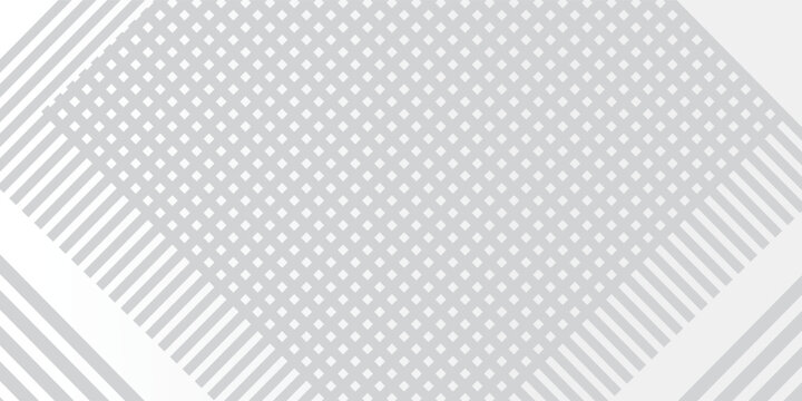 Futuristic abstract white background with perpendicular pattern