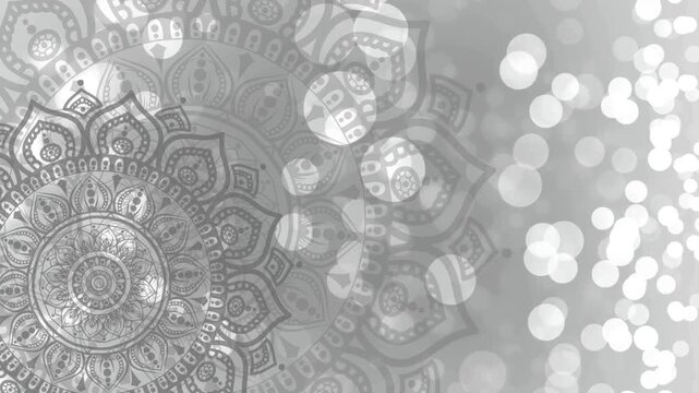 Islamic background animation, Ramadan footage background, Eid animation background with mandala art