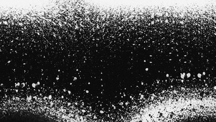 Fototapeta premium White spray paint effect on dark background, grunge background overlay