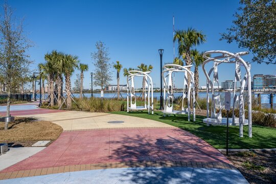 Jacksonville, Florida river walk 