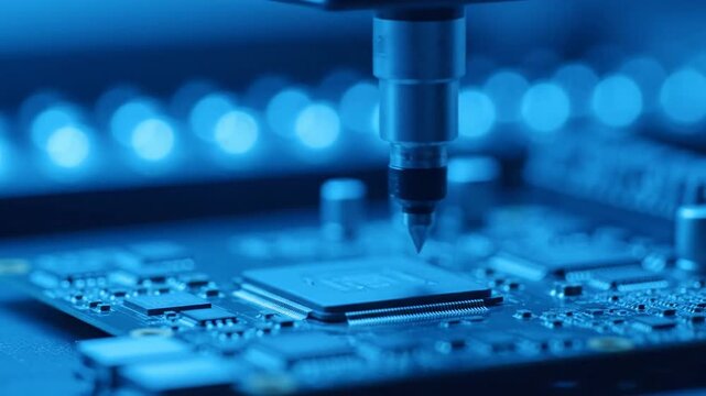 Circuit board test probe.