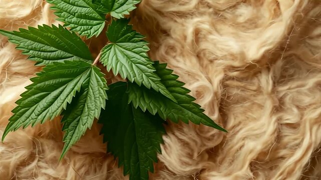 Nettle Fiber - A Sustainable and Eco-Friendly Textile Material.