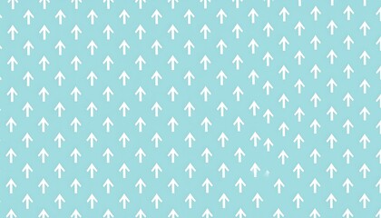 Repeating pattern of white arrows pointing upward on a light blue background, creating a simple, clean design