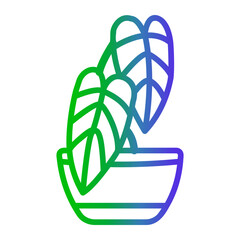 philodendron icon © Zulyadin