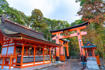 Fushimi Inari-taisha Gate(Fushimiinari-taisha) to heaven, Kyoto City, Japan 