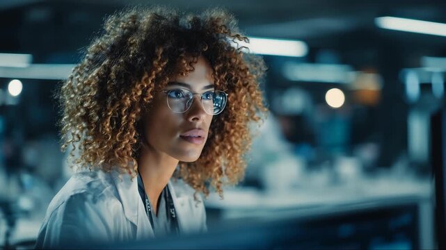 Laboratory researcher representing STEM workforce and corporate training