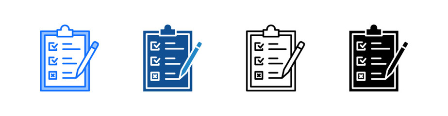 Test Multiple Style Icon Set 