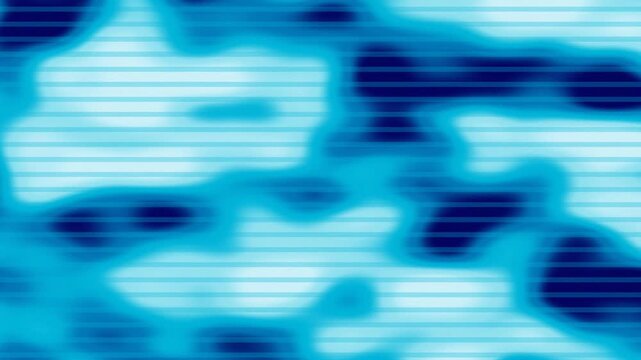Abstract blue and light blue organic pattern with horizontal lines, resembling a digital heat map or topographic texture.