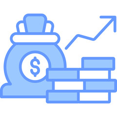 Obraz premium Money Bag Icon