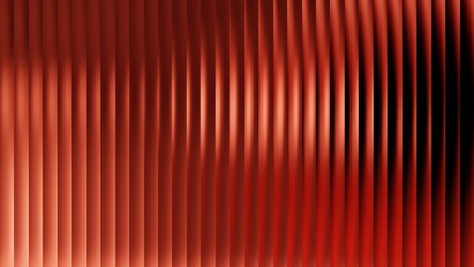 glowing color wave of dark orange on dark backdrop for wallpaper poster design, of a textured gradient