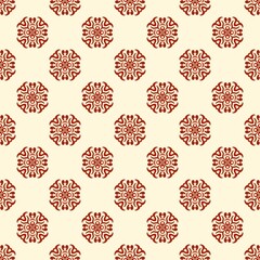 seamless floral pattern, wallpaper, flowers, red flowers , background, decoration 