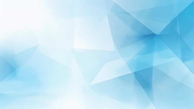 Abstract Blue Background with Geometric Shapes and Modern Design.