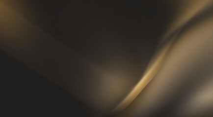 Luxury and exclusive champagne gold gradient modern minimalist design with moving curved lines and subtle grain or noise effects.