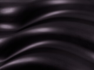 Obraz premium Smooth dark grey abstract background with subtle wavy lines