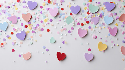 seamless pattern with hearts