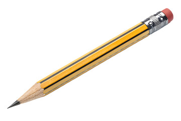 Isolated No. 2 Pencil Ready for Writing and Drawing &ndash; School Home Office Supply