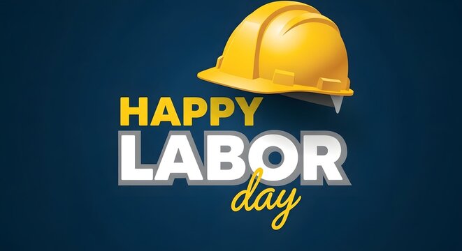 Happy labor day celebrations honoring workers and may day