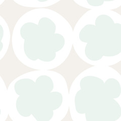 Pastel Ditsy Floral seamless pattern design