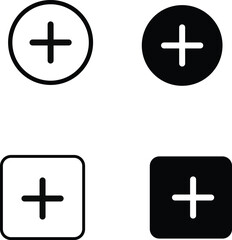 Obraz premium set of cross icons