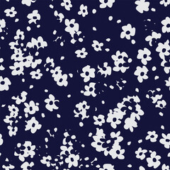 Ditsy Floral Seamless Pattern Design