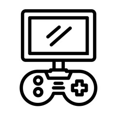 Gaming Console Vector Icon © TH Grafix
