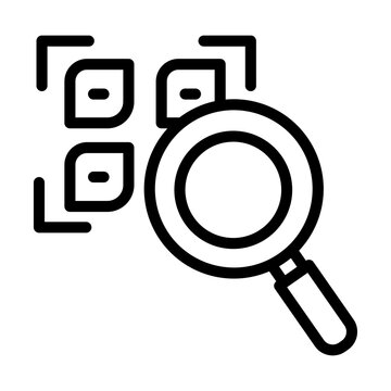 Slide Scanner Vector Icon