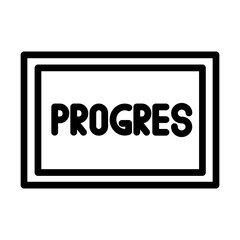 In Progress Vector Icon