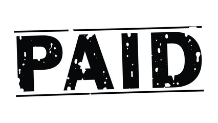 Paid Stamp of Approval An official PAID stamp, the ink imprint stands out with bold and crisp text. © mstmahmuda