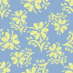 Fototapeta premium seamless floral pattern
