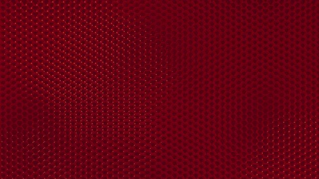 Elegant seamless burgundy video pattern with repeating shell-like geometric elements, subtle pulsating motion and rhythmic texture for fashion visuals