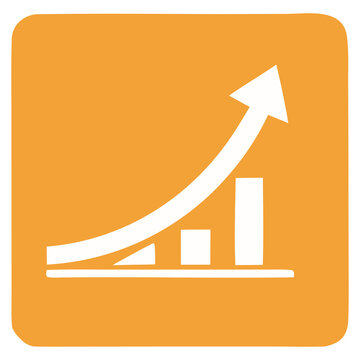 Ascending Growth: An upward-trending graph, the epitome of progress, prosperity and strategic development. The visual evokes positive momentum.