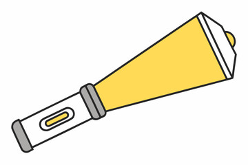 Simple Flashlight Illustration