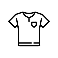 T Shirt icon for web and graphic design