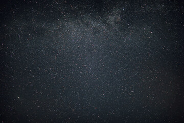 sky in the night with stars planets and comets