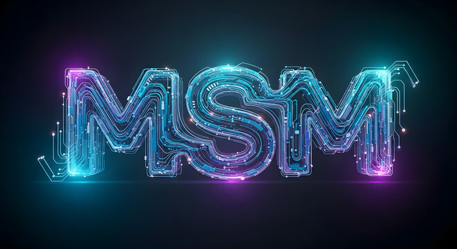 Conceptual graphic representing mainstream media or network systems