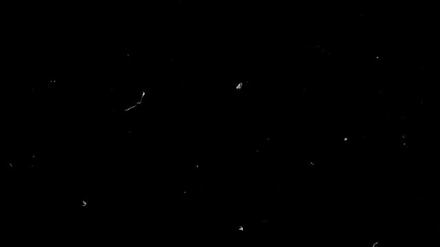 old film overlay effect with noise, Vintage film scratches and grain texture overlay with dust particles, retro grunge background for design.