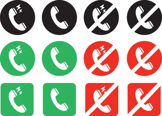 受話器　応答　拒否