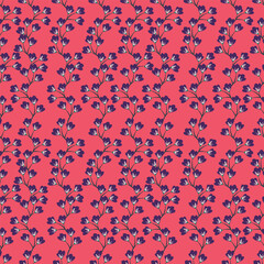 Ditsy floral seamless pattern. Small little flower pattern background. Repeat pattern. Ditsy print. Liberty style. Botanic surface design. Ditsy floral for fashion, texture, fabric, wallpaper, decor