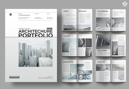 Architecture Portfolio Layout
