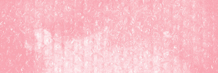 Creative bubble wrap texture &mdash; blushing pink colored watercolor background in rosy tones. Transparent plastic bubbles &mdash; abstract mixed media composition for music covers, contemporary design.