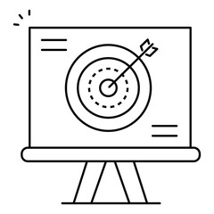Determine Object Icon Symbolizing AI Detection And Visual Recognition System