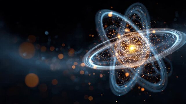 Cosmic swirl of stars and energy captured in deep space during a stellar exploration event
