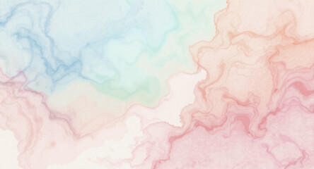 A soft and delicate abstract art piece with swirling patterns