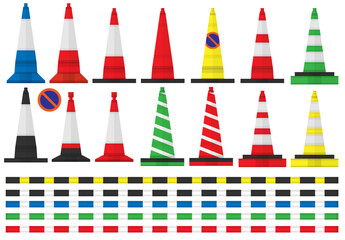 Various Street Cones Models