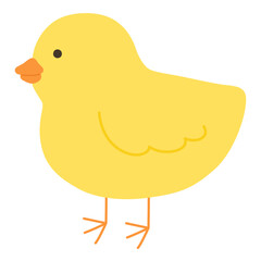 かわいいひよこのベクターイラスト © chie